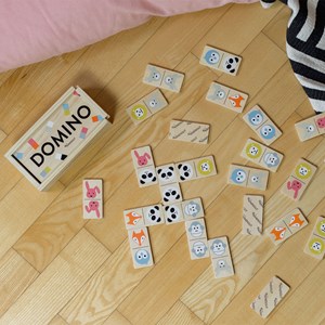 Domino animalier Bois