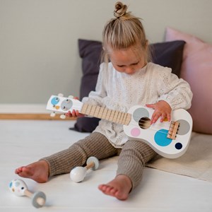Set de 3 instruments de musique Blanc