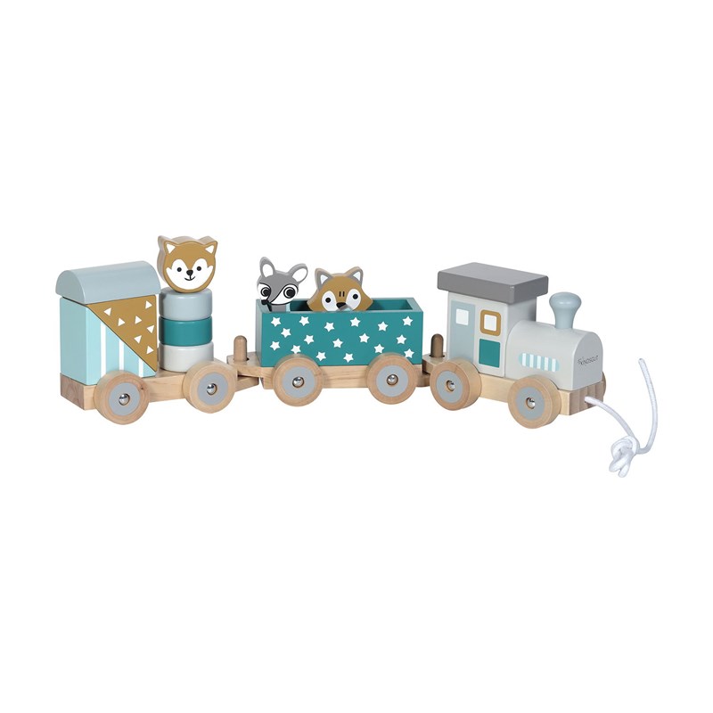 Petit train étoilé animaux du zoo