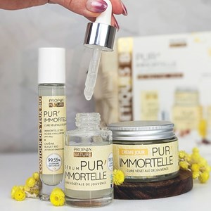 3 soins cosmétiques pur'immortelle - routine jour