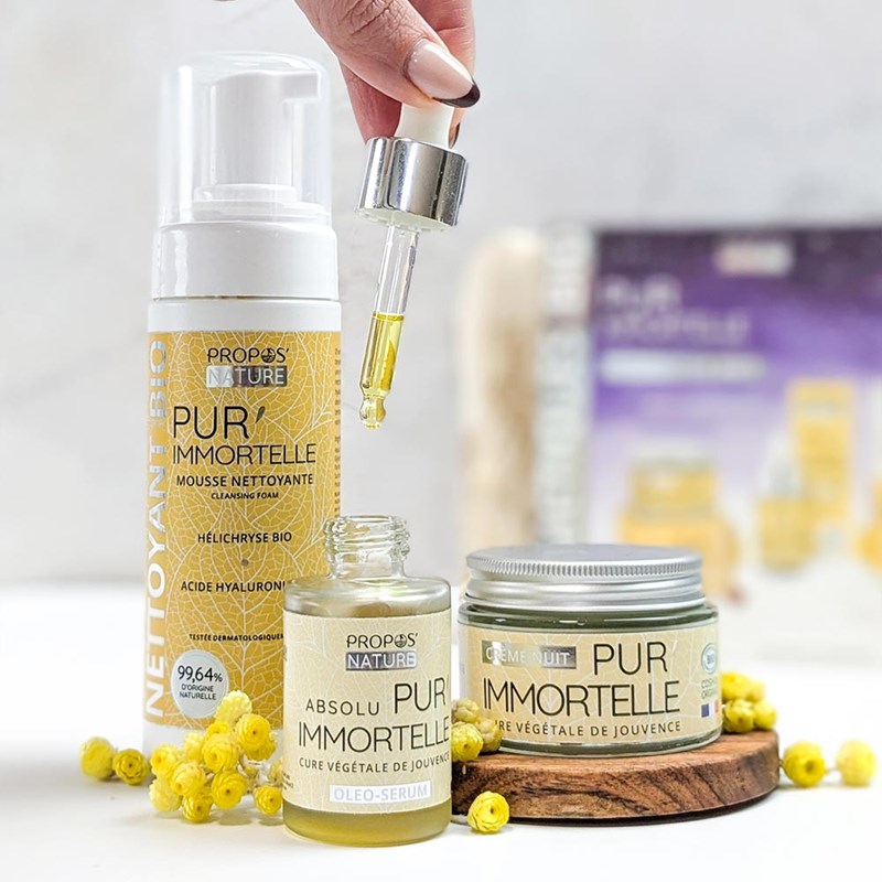 3 soins pur'immortelle - routine nu