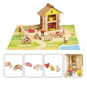 Ma ferme en bois - 95 pieces