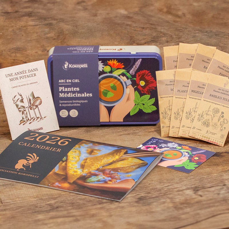 Mélange de graines arc en ciel bio - pla