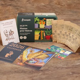 Mélange de graines arc en ciel bio - pla