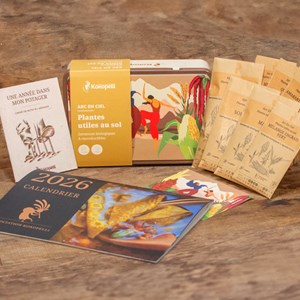 Mélange de graines arc en ciel bio - pla