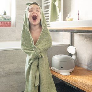 Cape de bain dinosaure