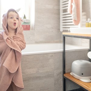 Cape de bain licorne