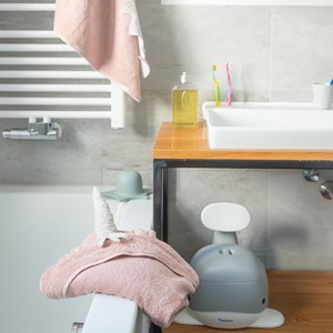 Cape de bain licorne