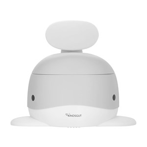 Pot bébé baleine gris clair