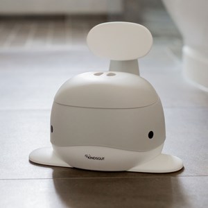 Pot bébé baleine gris clair