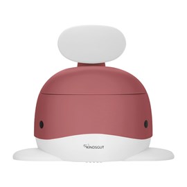 Pot bébé baleine rose foncé