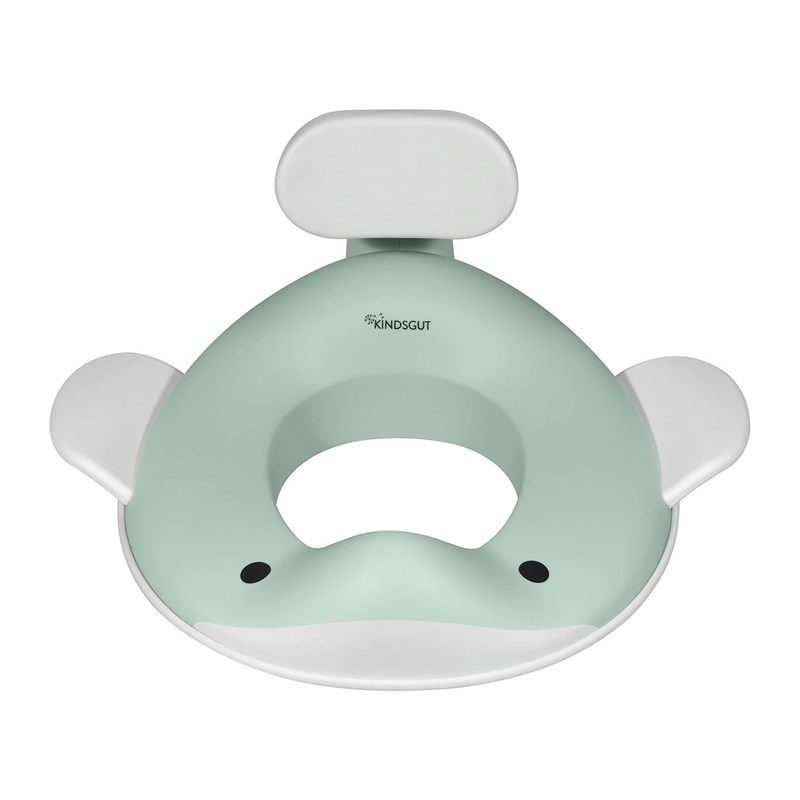 Réducteur de toilette baleine aquamarine