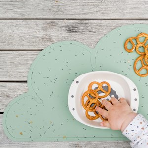 Set de table nuage pistache confettis