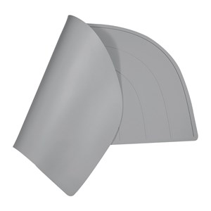 Set de table arc-en-ciel gris foncé