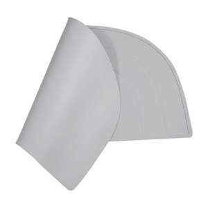 Set de table arc-en-ciel gris clair