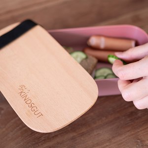 Lunch box ou boîte à goûter rose foncé