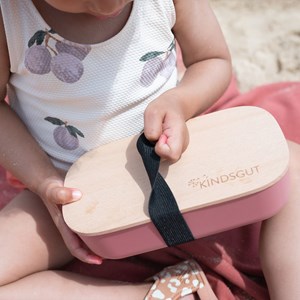 Lunch box ou boîte à goûter rose foncé