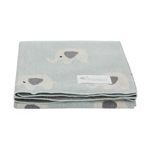 Couverture enfant éléphants 100 x 80 cm