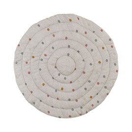 Tapis d'éveil à pois