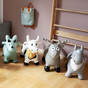 Animal sauteur gonflable poney