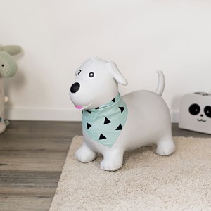 Animal sauteur gonflable chien