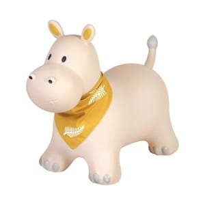 Animal sauteur gonflable hippo