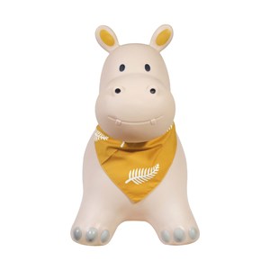 Animal sauteur gonflable hippo