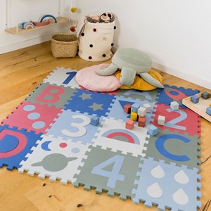 Tapis mousse puzzle aron