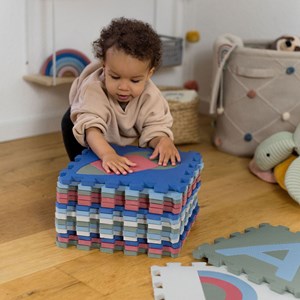 Tapis mousse puzzle aron