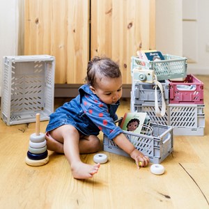 Caissettes pliables clara (set de 3)