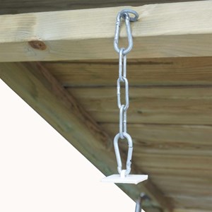 Cache poubelle en bois m neston