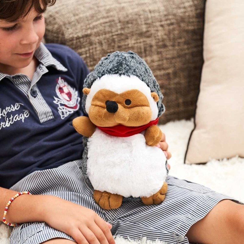 Peluche bouillotte hérisson