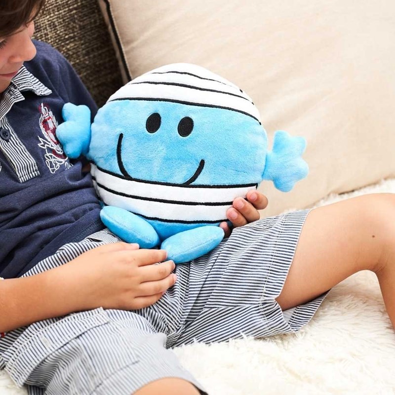 Peluche peluche bouillotte monsieur malchance