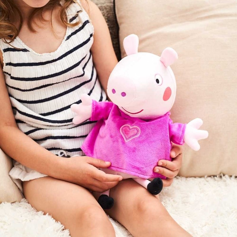 Bouillotte peppa pig rose