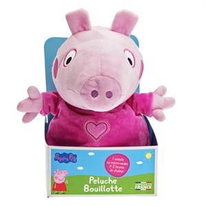 Bouillotte peppa pig rose