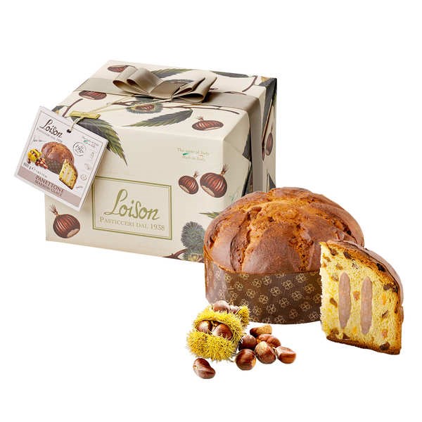 Panettone aux marrons glacés loison