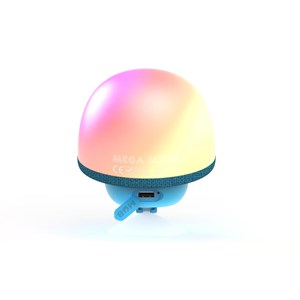 Mob - enceinte bluetooth mega mush bleu - mini enceinte