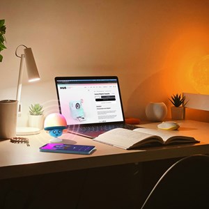 Mob - enceinte bluetooth mega mush bleu - mini enceinte