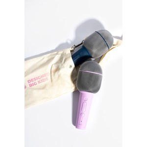 Micro karaoké bluetooth groovy navy marshmallow - mob