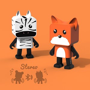 Dancing animal renard