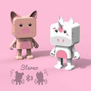Dancing animal licorne