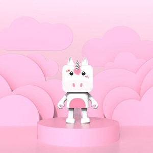 Mob - enceinte bluetooth dancing animal licorne - 3w