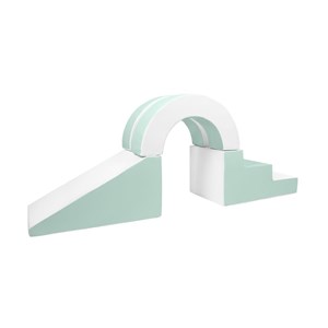 Ensemble de 7 blocs avec cerceau menthe