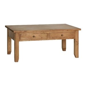 Table basse rectangulaire - bois -