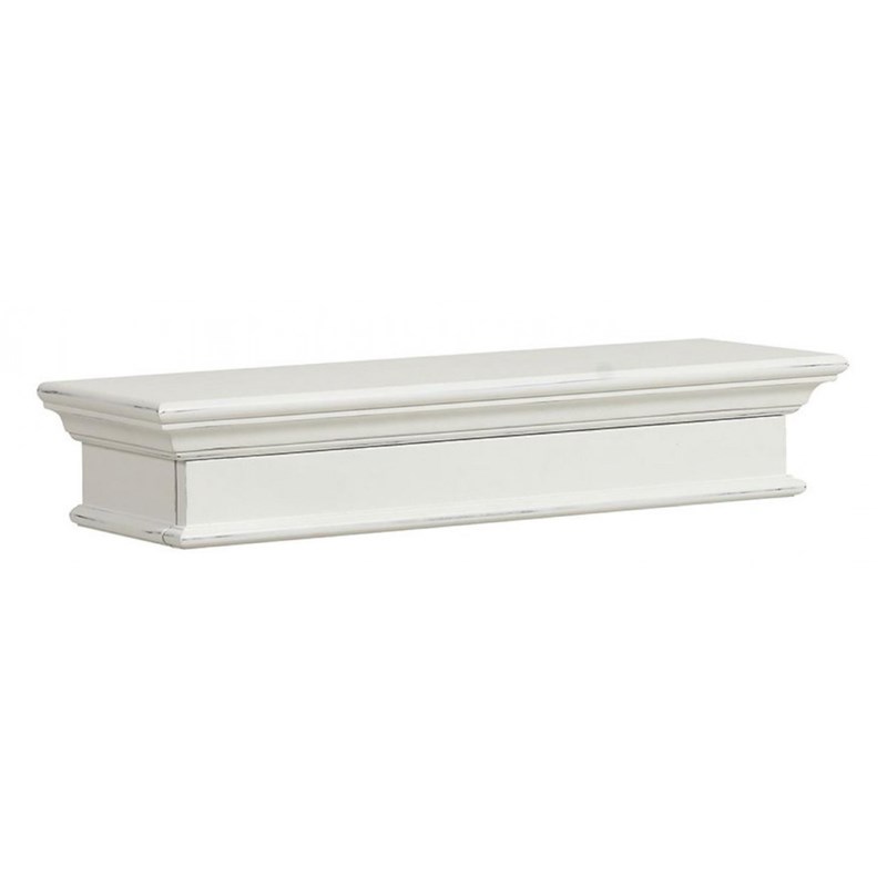 Etagère murale mdf blanc - harmonie