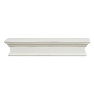 Etagère murale mdf blanc - harmonie