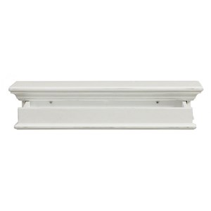 Etagère murale mdf blanc - harmonie