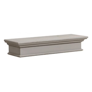 Etagère murale mdf gris - harmonie