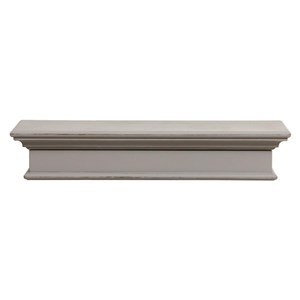 Etagère murale mdf gris - harmonie