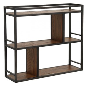 Etagère murale mdf marron - manufacture